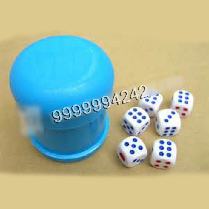Plastic Casino Gambling Perspective Glasses Magic Dice Cup