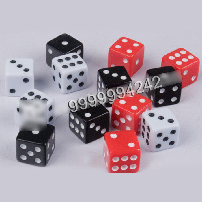 White And Black Magic Dice Set Magic Remote Control Dice For Dice Gamle