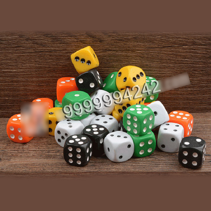 High Stability Medicine Dice Magic Trick Dice 14mm Size For Magic