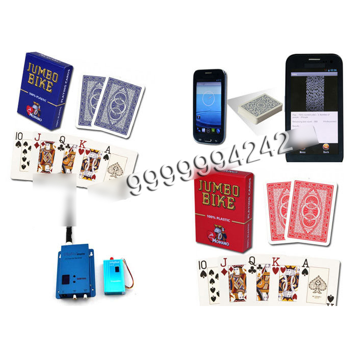 Italy Plastic Modiano Bike Trophy Marked Poker Cards Red Blue for Poker Analyzer