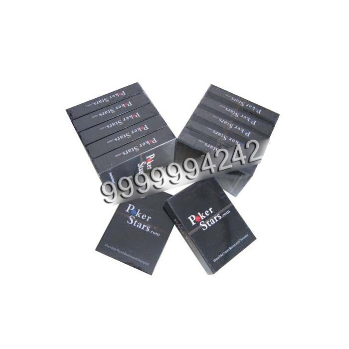 100% Plastic Washable Pokerstars Poker Cheat Card For Entertainment