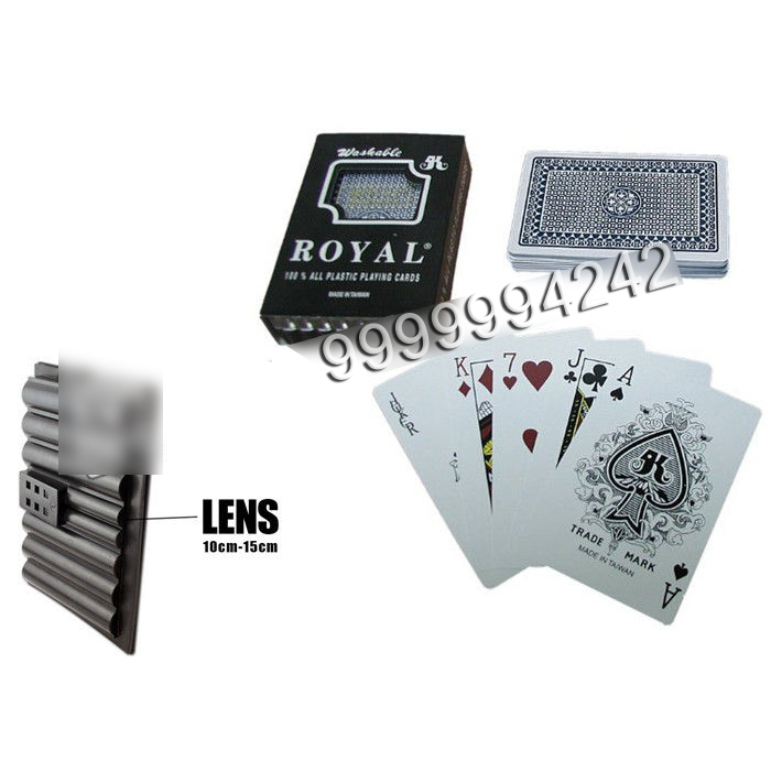 Regular Index Plastic Marked Poker Cards, Taiwan Royal Standard Size Playing Cards