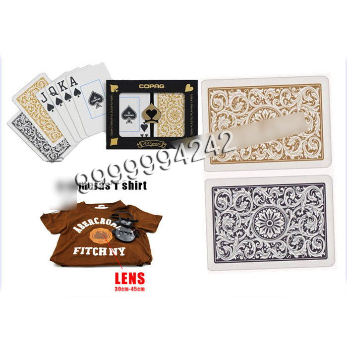 Brazil Copag 1546 Bridge Size Plastic Marked Playing Cards Approved