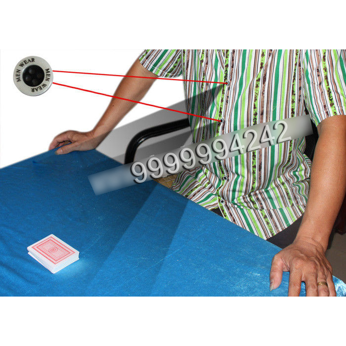 Body Double Button Auto Sensor Camera Poker Cheat Tools For Poker Analyzer